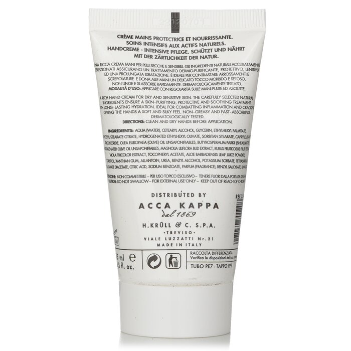 Acca Kappa White Moss Hand Cream 75ml/2.5ozProduct Thumbnail