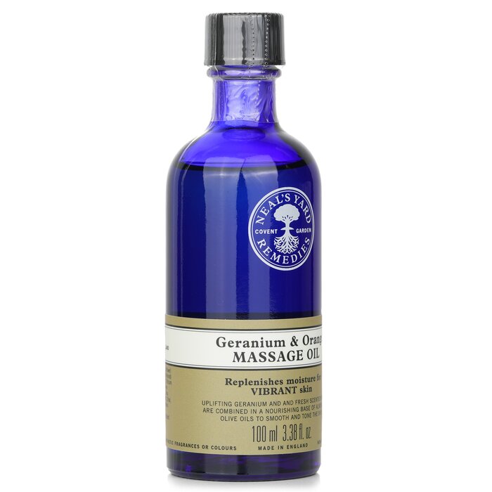 Neal's Yard Remedies Geranium & Orange Massage Oil 100ml/3.38ozProduct Thumbnail