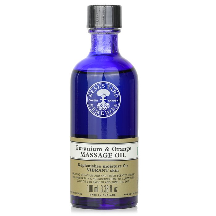 Neal's Yard Remedies Geranium & Orange Massage Oil 100ml/3.38ozProduct Thumbnail