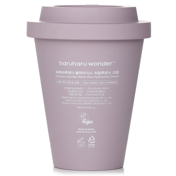 Haruharu Wonder Black Rice Hyaluronic Cream 90ml/3ozProduct Thumbnail