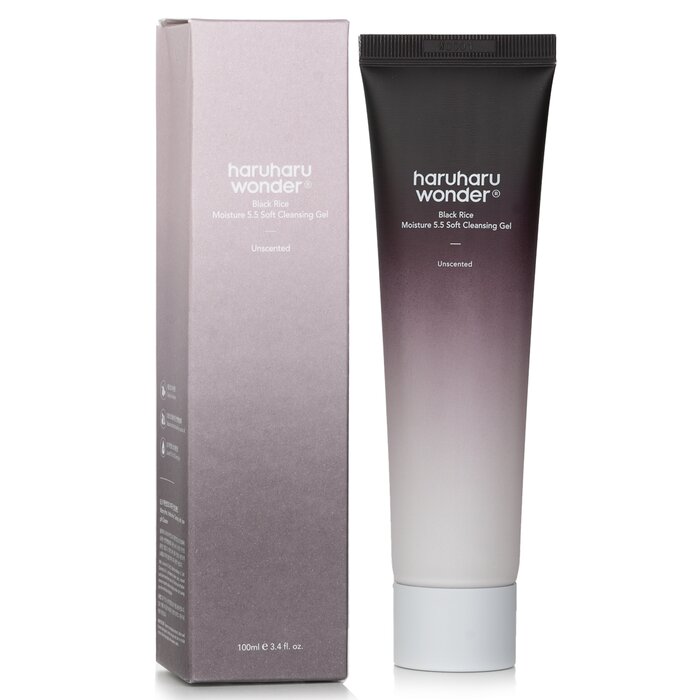 Haruharu Wonder Black Rice Moisture 5.5 Soft Cleansing Gel - Unscented 100ml/3.4ozProduct Thumbnail