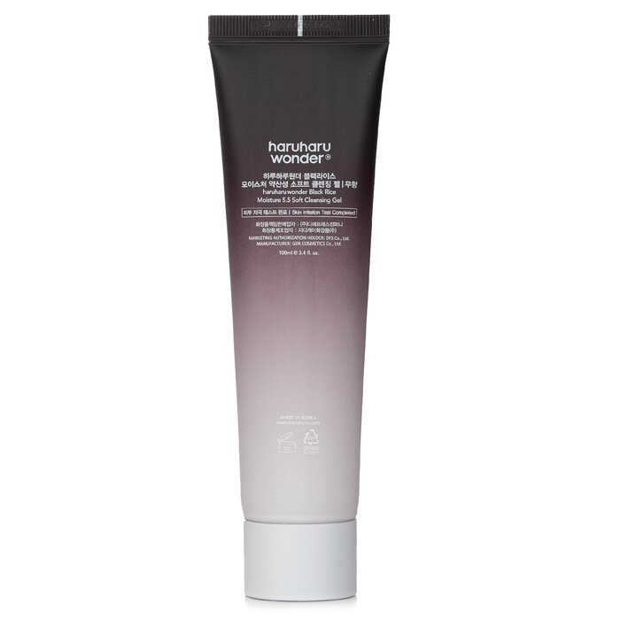 Haruharu Wonder Black Rice Moisture 5.5 Soft Cleansing Gel - Unscented 100ml/3.4ozProduct Thumbnail