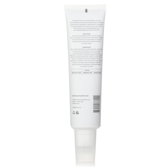 Better Not Younger New Dawn Activated Charcoal Scalp Cleanser 150ml/5ozProduct Thumbnail