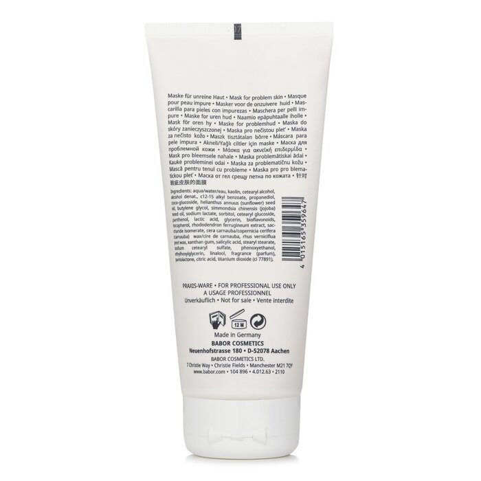 Babor Skinovage Purifying Mask (Salon Size) 200ml/6.76ozProduct Thumbnail