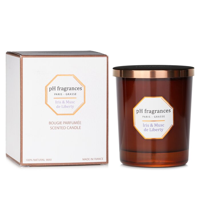 pH fragrances Scented Candle Iris & Musc de Liberty 180g/6.3ozProduct Thumbnail