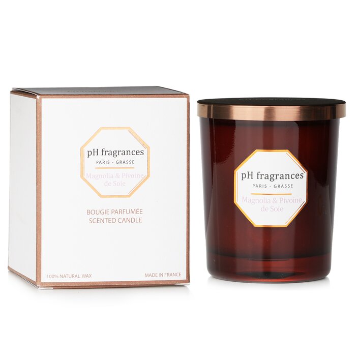 pH fragrances Scented Candle Magnolia & Pivoine de Soie 180g/6.3ozProduct Thumbnail