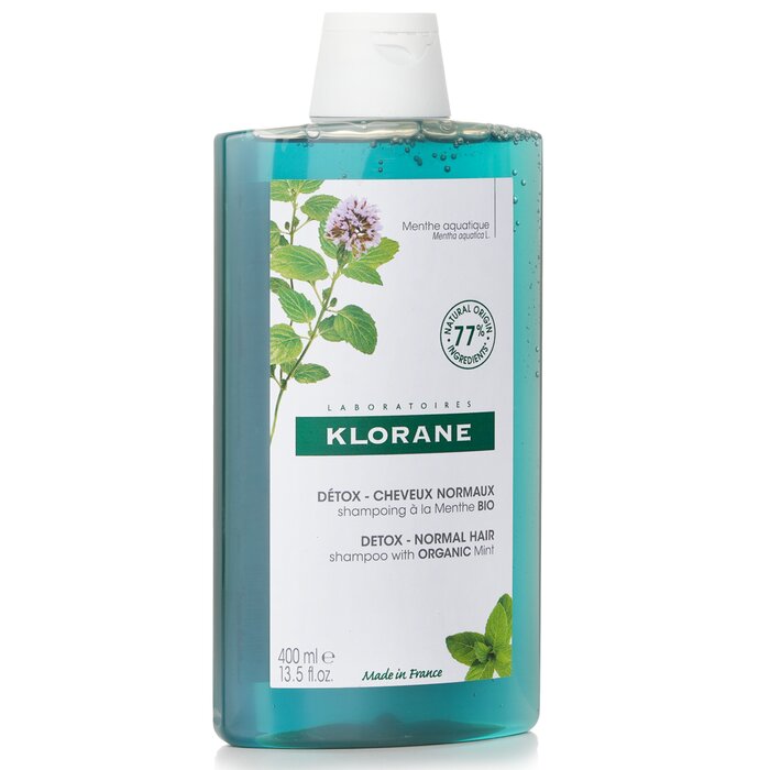 Klorane Shampoo With Organic Mint (Detox Normal Hair) 400ml/13.5ozProduct Thumbnail