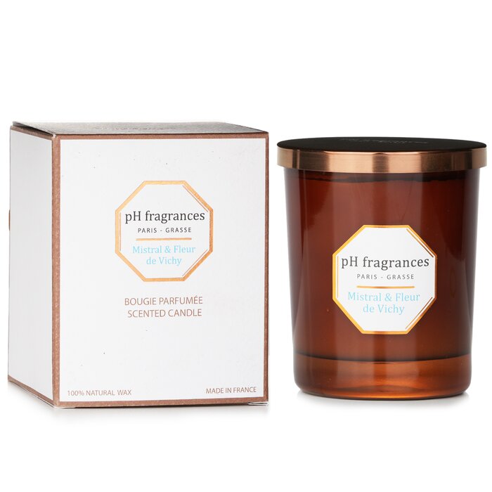 pH fragrances Scented Candle Mistral & Fleur de Vichy 180g/6.3ozProduct Thumbnail