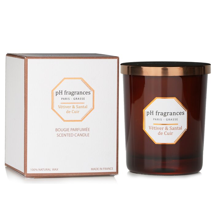 pH fragrances Scented Candle - Vetiver & Santal De Cuir 180g/6.3ozProduct Thumbnail