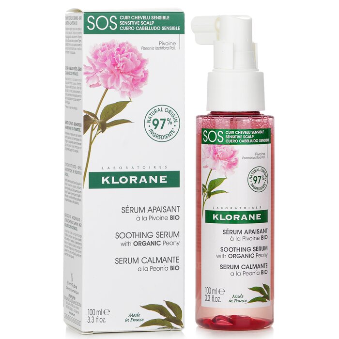 Klorane SOS Soothing Serum With Organic Peony 100ml/3.3ozProduct Thumbnail