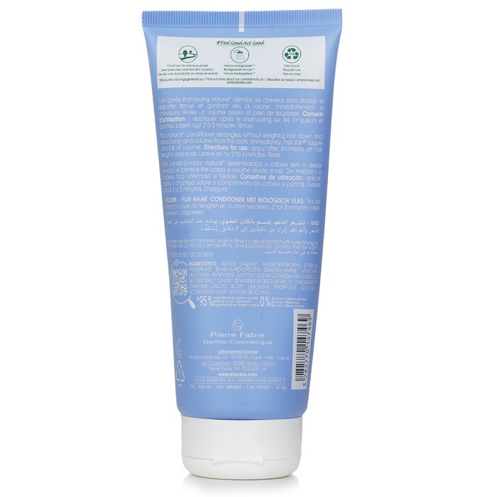 Klorane Conditioner With Organic Flax (Volume Fine Hair) 200ml/6.7ozProduct Thumbnail