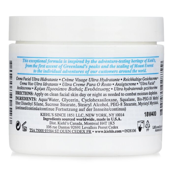Kiehl's Ultra Facial Cream 125ml/4.2ozProduct Thumbnail