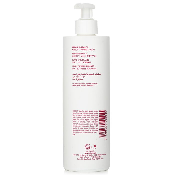 Guinot Hydra Fraicheur Cleansing Milk (For Normal Skin) 500ml/14.8ozProduct Thumbnail