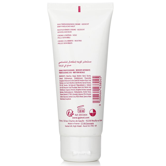 Guinot Hydra Sensitive Soothing Cream (For Sensitive Skin) 100ml/2.9ozProduct Thumbnail
