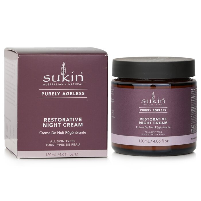 Sukin Purely Ageless Restorative Night Cream 120ml/4.06ozProduct Thumbnail