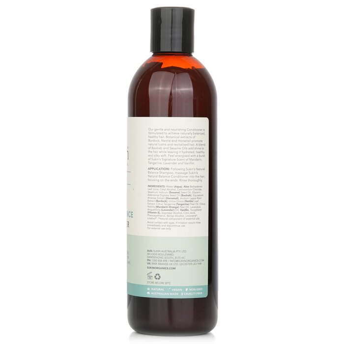Sukin Natural Balance Conditioner (For Normal Hair) 500ml/16.9ozProduct Thumbnail