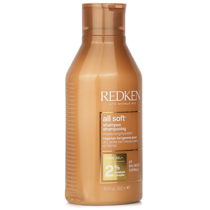 Redken All Soft Shampoo (For Dry Brittle Hair) 300ml/10.01ozProduct Thumbnail