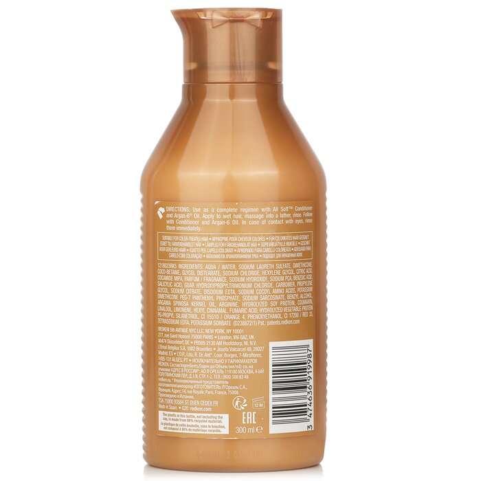 Redken All Soft Shampoo (For Dry Brittle Hair) 300ml/10.01ozProduct Thumbnail