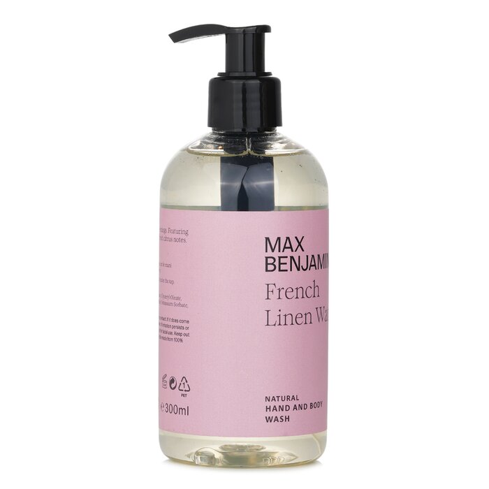 Max Benjamin Natural Hand & Body Wash - French Linen Water 300mlProduct Thumbnail