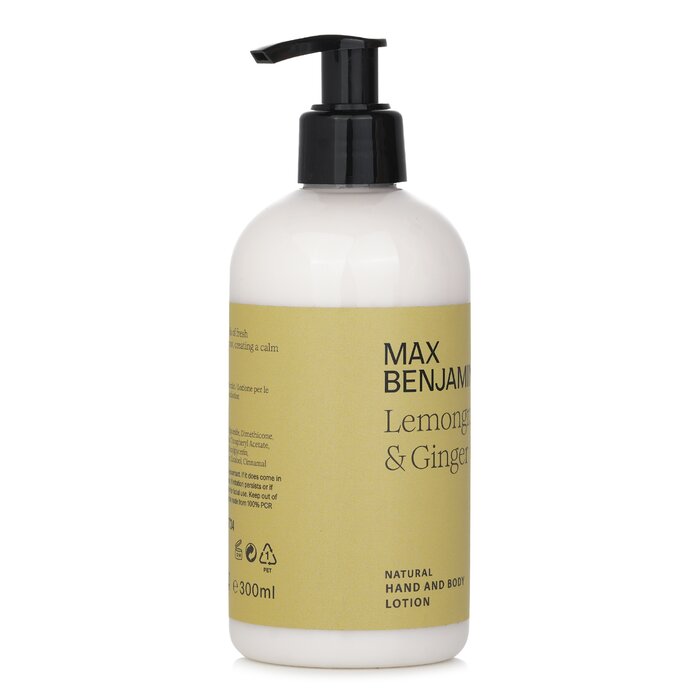 Max Benjamin 天然手部 & 身體乳液 - 檸檬草及薑 300mlProduct Thumbnail