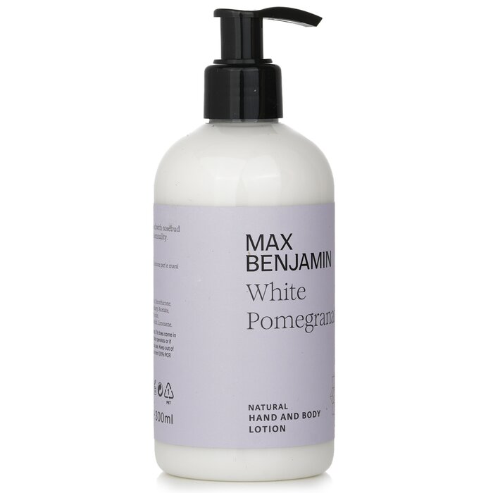 Max Benjamin Natural Hand & Body Lotion - White Pomegranate 300mlProduct Thumbnail