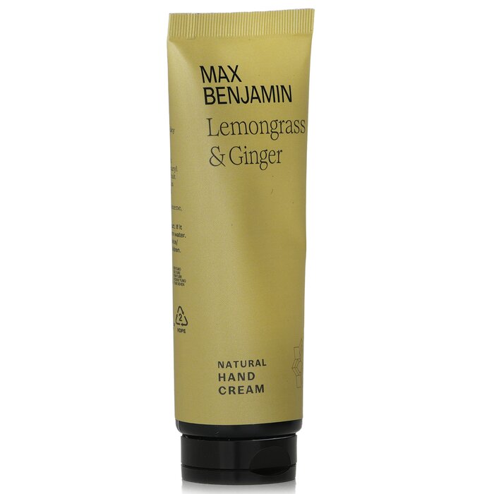 Max Benjamin Natural Hand Cream - Lemongrass & Ginger 75mlProduct Thumbnail