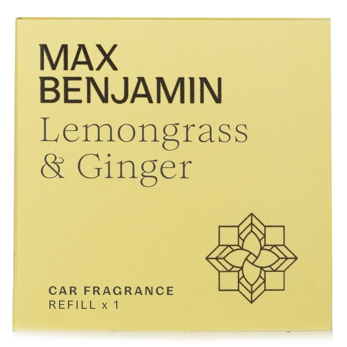 Max Benjamin Car Fragrance Refill - Lemongrass & Ginger 1pcProduct Thumbnail