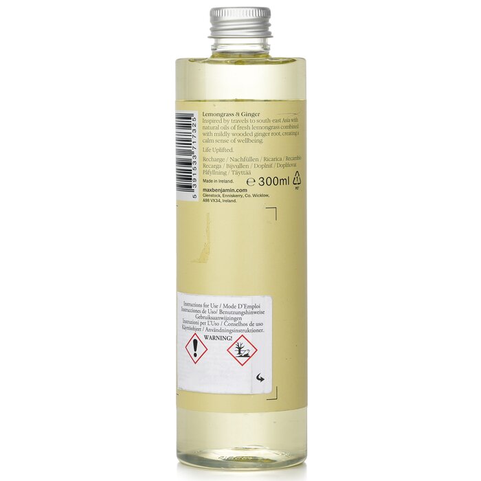 Max Benjamin Lemongrass & Ginger Fragrance Refill 300mlProduct Thumbnail