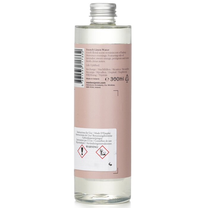 Max Benjamin French Linen Water Fragrance Refill 300mlProduct Thumbnail