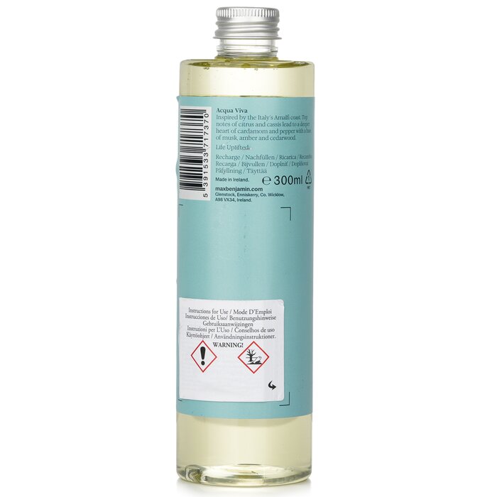Max Benjamin Acqua Viva Fragrance Refill 300mlProduct Thumbnail