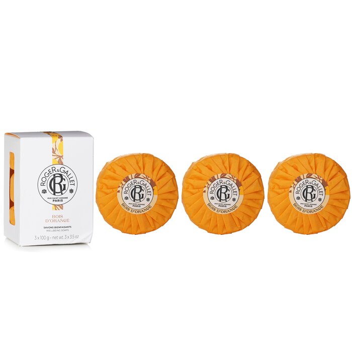 Roger & Gallet Orange Wood Wellbeing Soaps Coffret 3x100gProduct Thumbnail