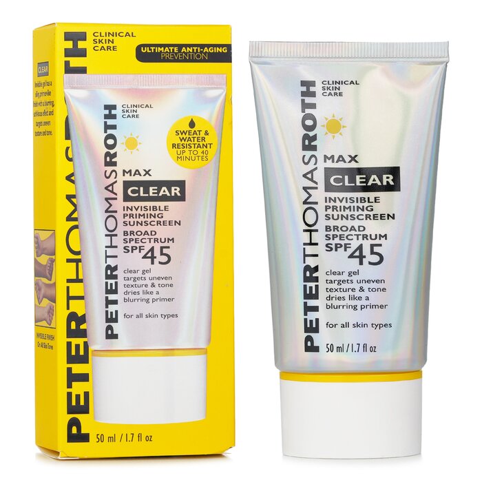 Peter Thomas Roth Max Clear Invisible Priming Sunscreen SPF 45 50ml/1.7ozProduct Thumbnail