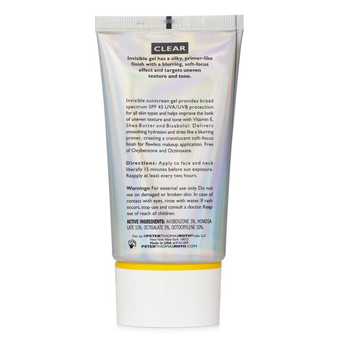 Peter Thomas Roth Max Clear Invisible Priming Sunscreen SPF 45 50ml/1.7ozProduct Thumbnail