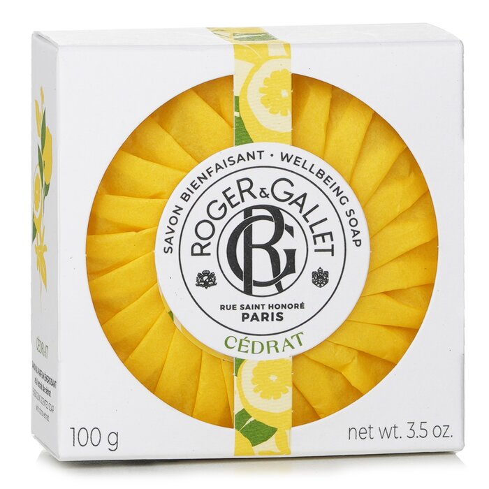 Roger & Gallet Citron Wellbeing Soap 100g/3.5ozProduct Thumbnail