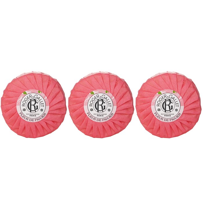Roger & Gallet Fig Blossom Wellbeing Soaps Coffret 3x100gProduct Thumbnail