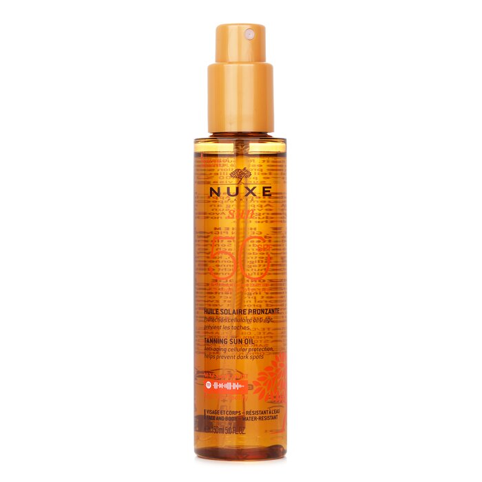 Nuxe Sun Tanning Sun Oil High Protection SPF50 (For Face & Body) 150ml/5ozProduct Thumbnail