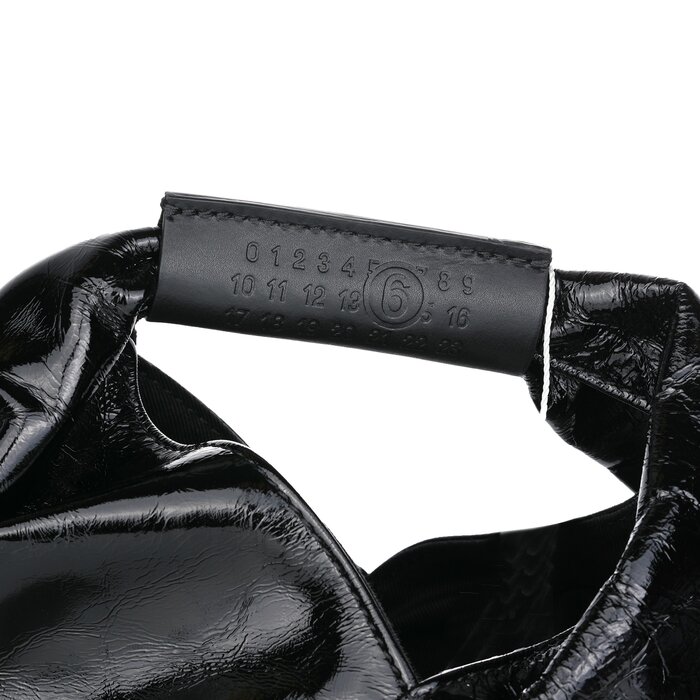 Maison Margiela MM6 Japanese Leather Top Handle Tote Bag BlackProduct Thumbnail