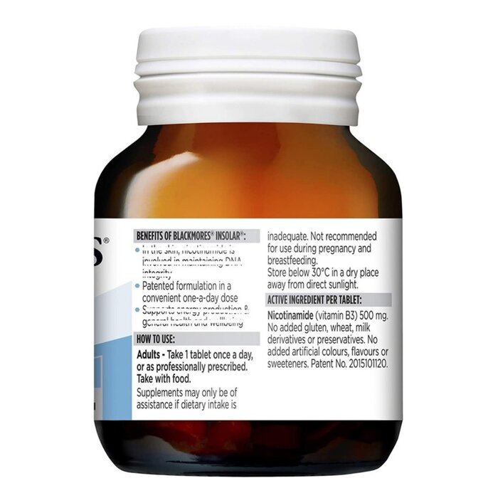 Blackmores Skin Health Insolar 60 Tablets [Parallel Imports] 60 tabletsProduct Thumbnail