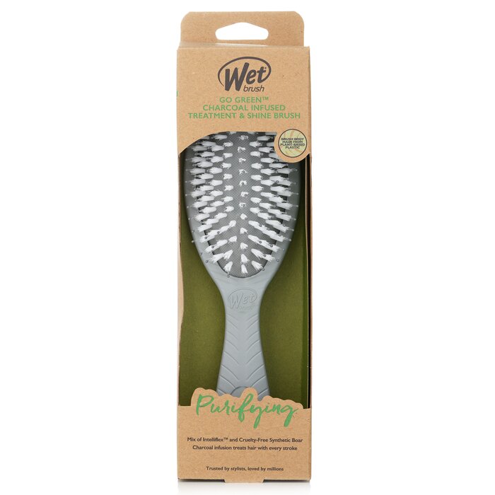 Wet Brush Go Green Charcoal Infused Treatment & Shine Brush 1pcProduct Thumbnail