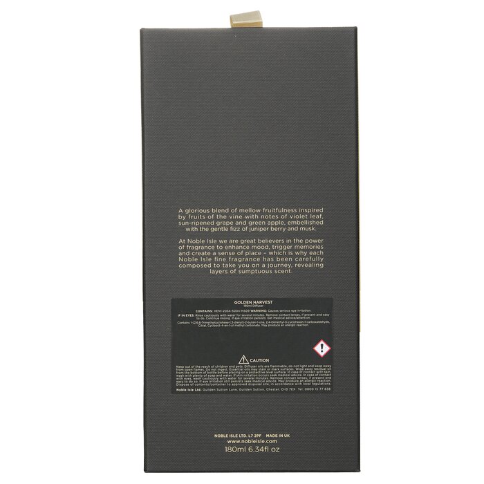 Noble Isle Golden Harvest Scented Reed Diffuser 180ml/6.34ozProduct Thumbnail