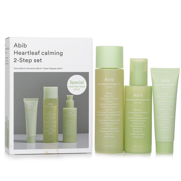 Abib Heartleaf Calming 2 Step Set: 3pcsProduct Thumbnail