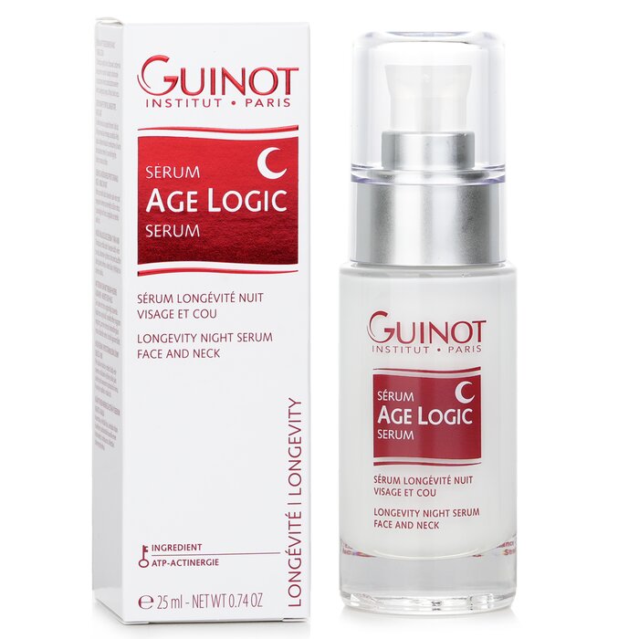 Guinot Age Logic Serum Longevity Night Serum (Face and Neck) 25ml/0.74ozProduct Thumbnail