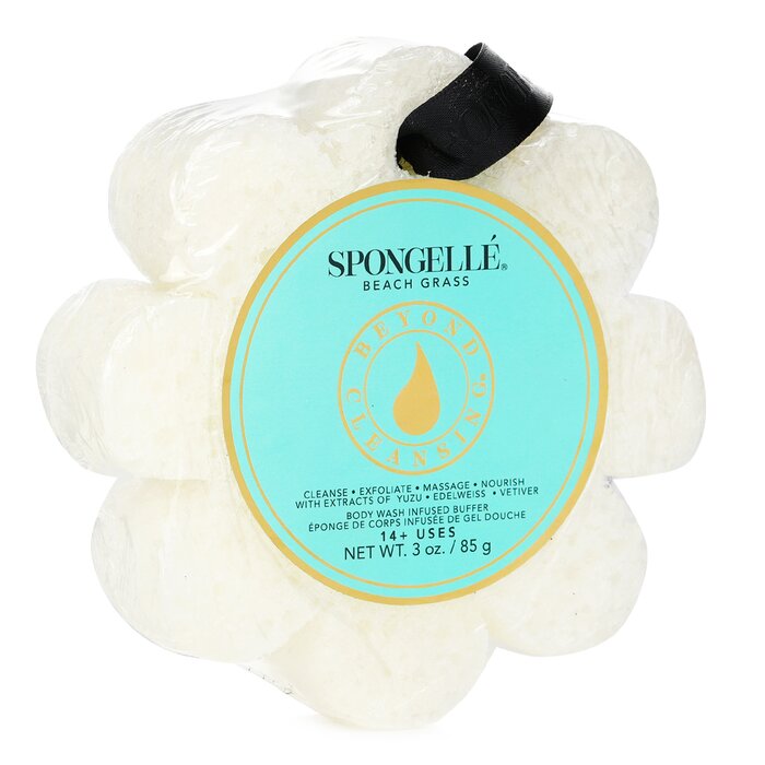 Spongelle Wild Flower Soap Sponge - Beach Grass (White) 1pc/85gProduct Thumbnail