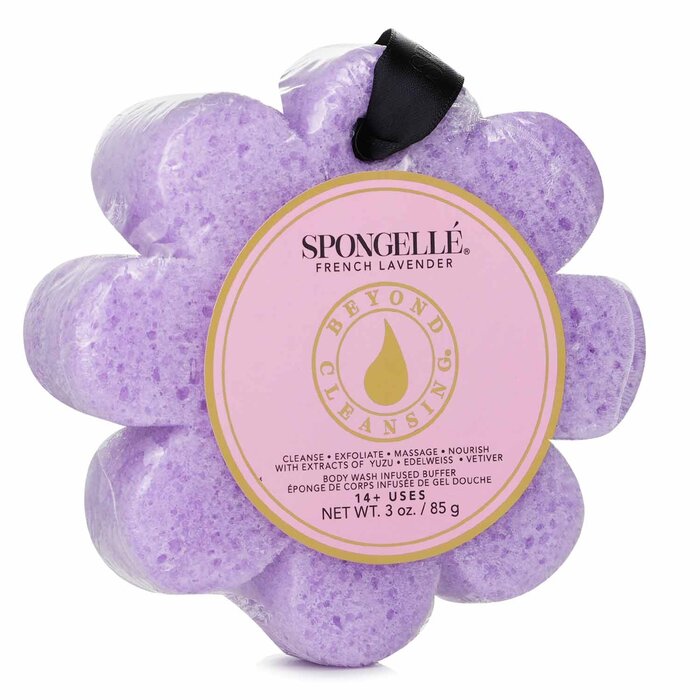Spongelle Wild flower Soap Sponge - French Lavender (Purple) 1pcProduct Thumbnail