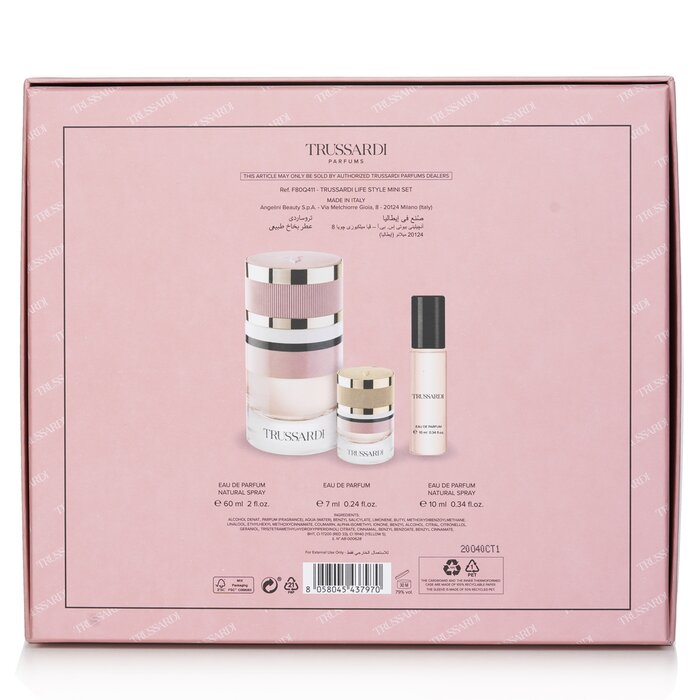Trussardi Trussardi Life Style Coffert 3pcsProduct Thumbnail