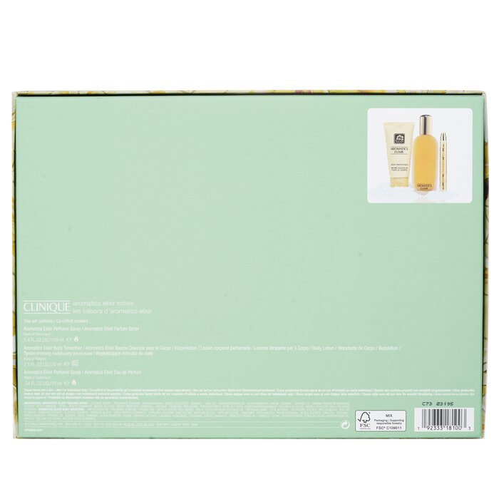 Clinique Aromatics Elixir Perfume Coffret: 3pcsProduct Thumbnail