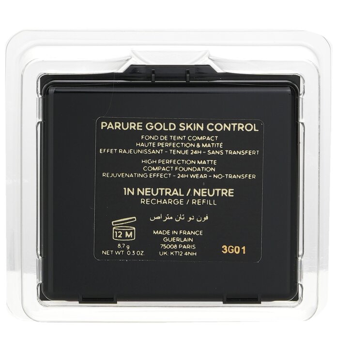 Guerlain Parure Gold Skin Control High Perfection Matte Compact Foundation Refill 8.7g/0.3ozProduct Thumbnail