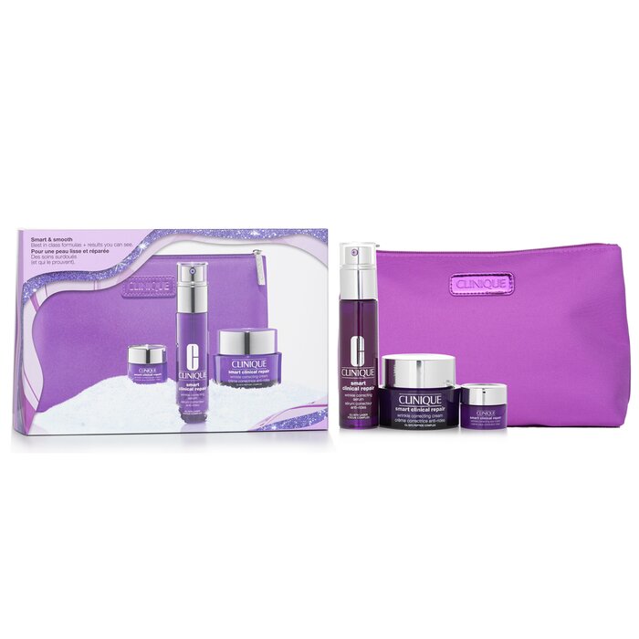Clinique Smart & Smooth Skincare Set: 3pcs+1bagProduct Thumbnail