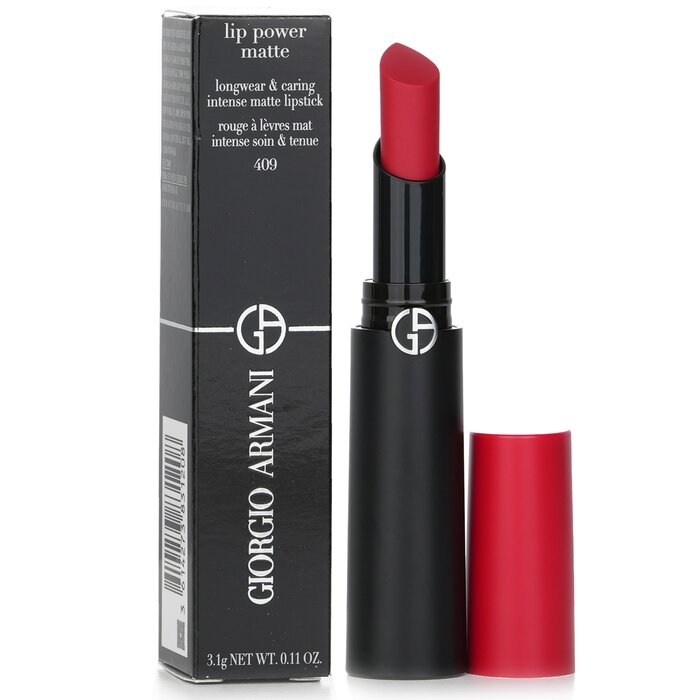 Giorgio Armani Lip Power Matte Longwear & Caring Intense Matte Lipstick 3.1g/0.11ozProduct Thumbnail