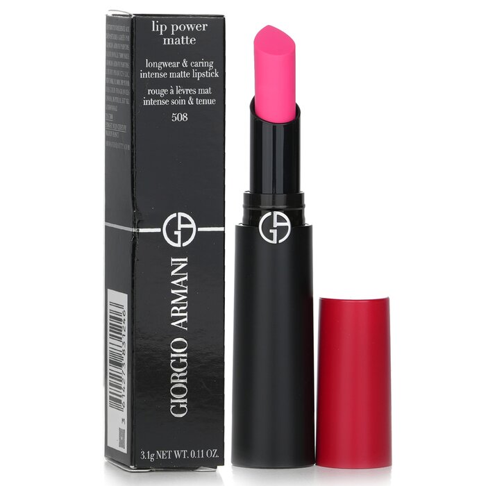 Giorgio Armani Lip Power Matte Longwear & Caring Intense Matte Lipstick 3.1g/0.11ozProduct Thumbnail